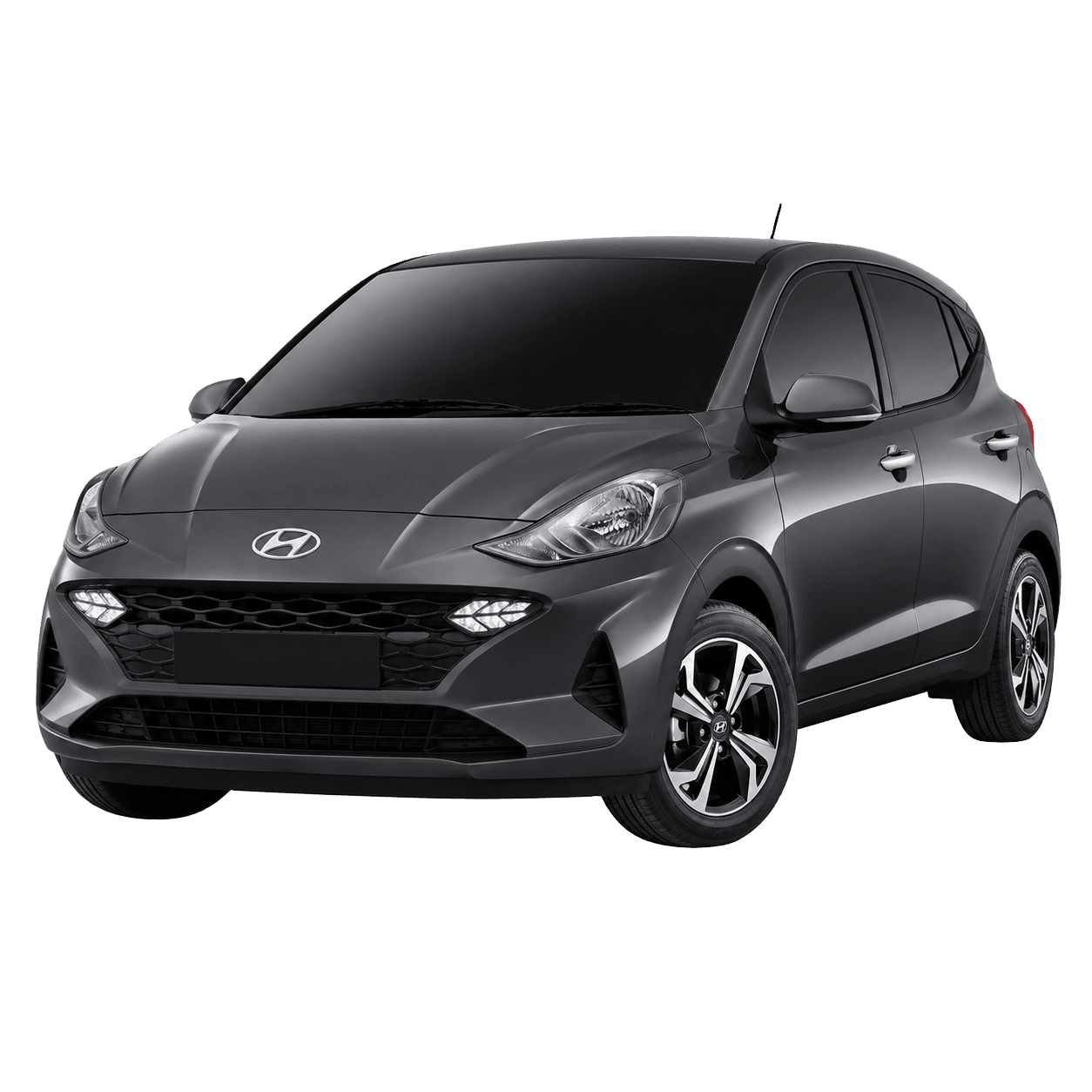 Hyundai i10 automatic compact hire car in Preston