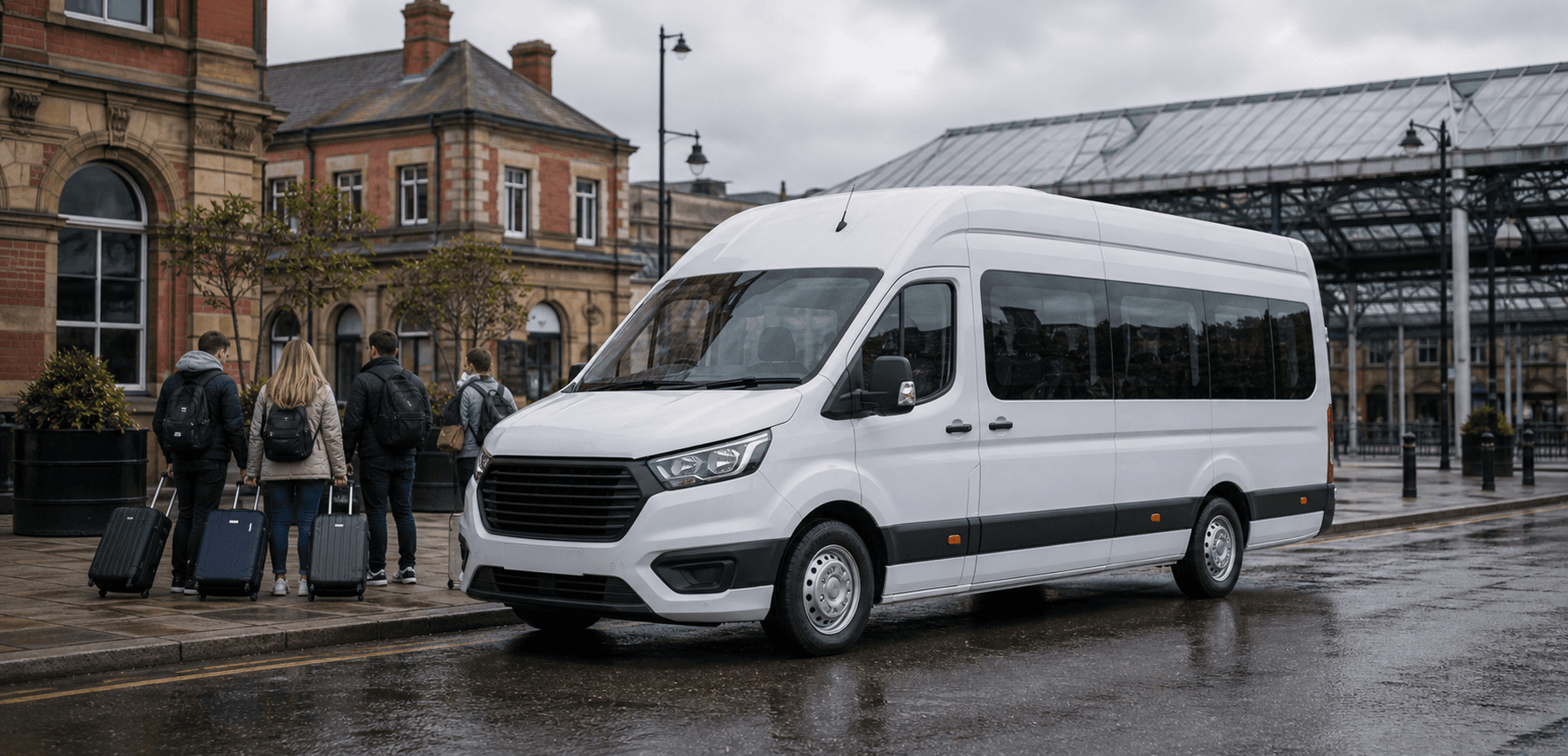 Self-drive minibus available for group travel in Preston