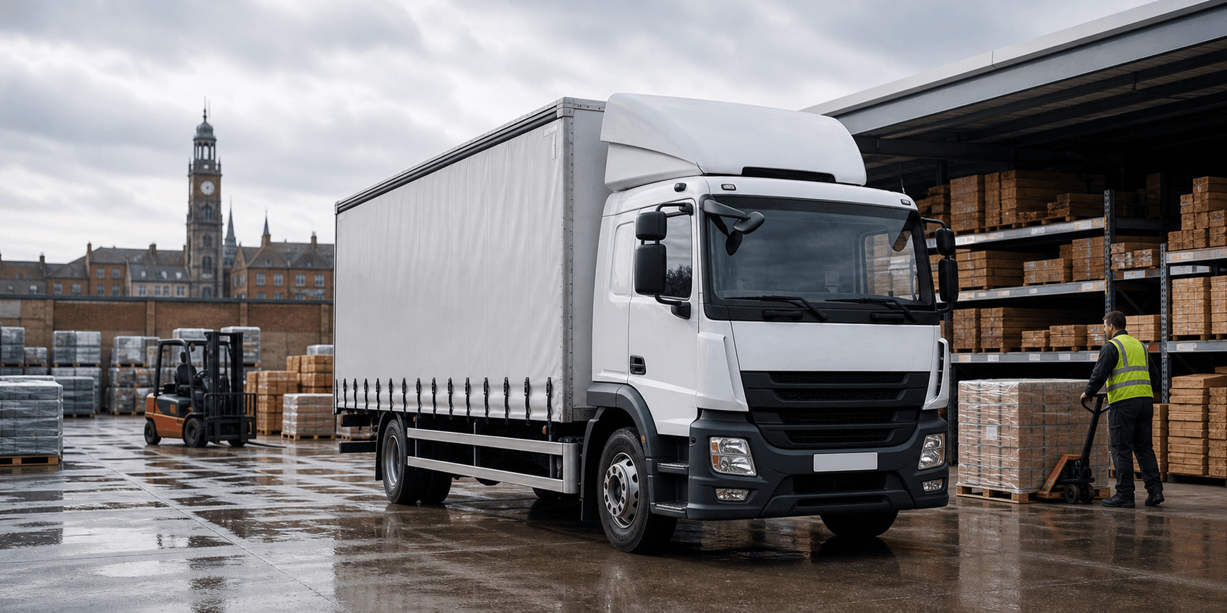Self-drive truck available for heavier transport in Preston