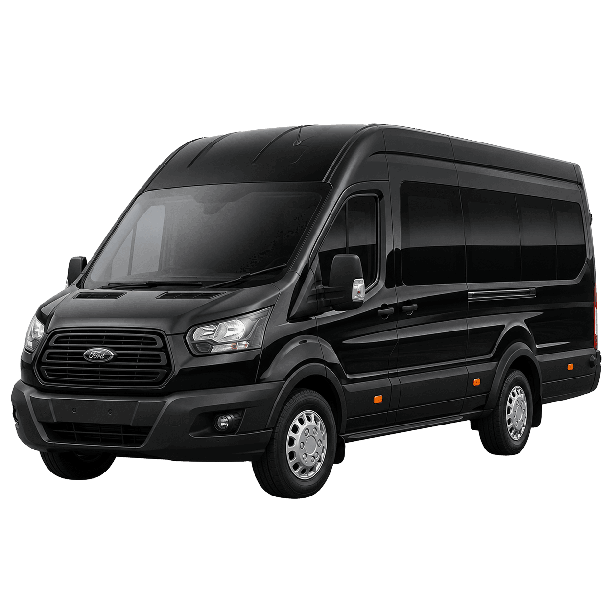 Modern self-drive minibus for longer journeys from Preston