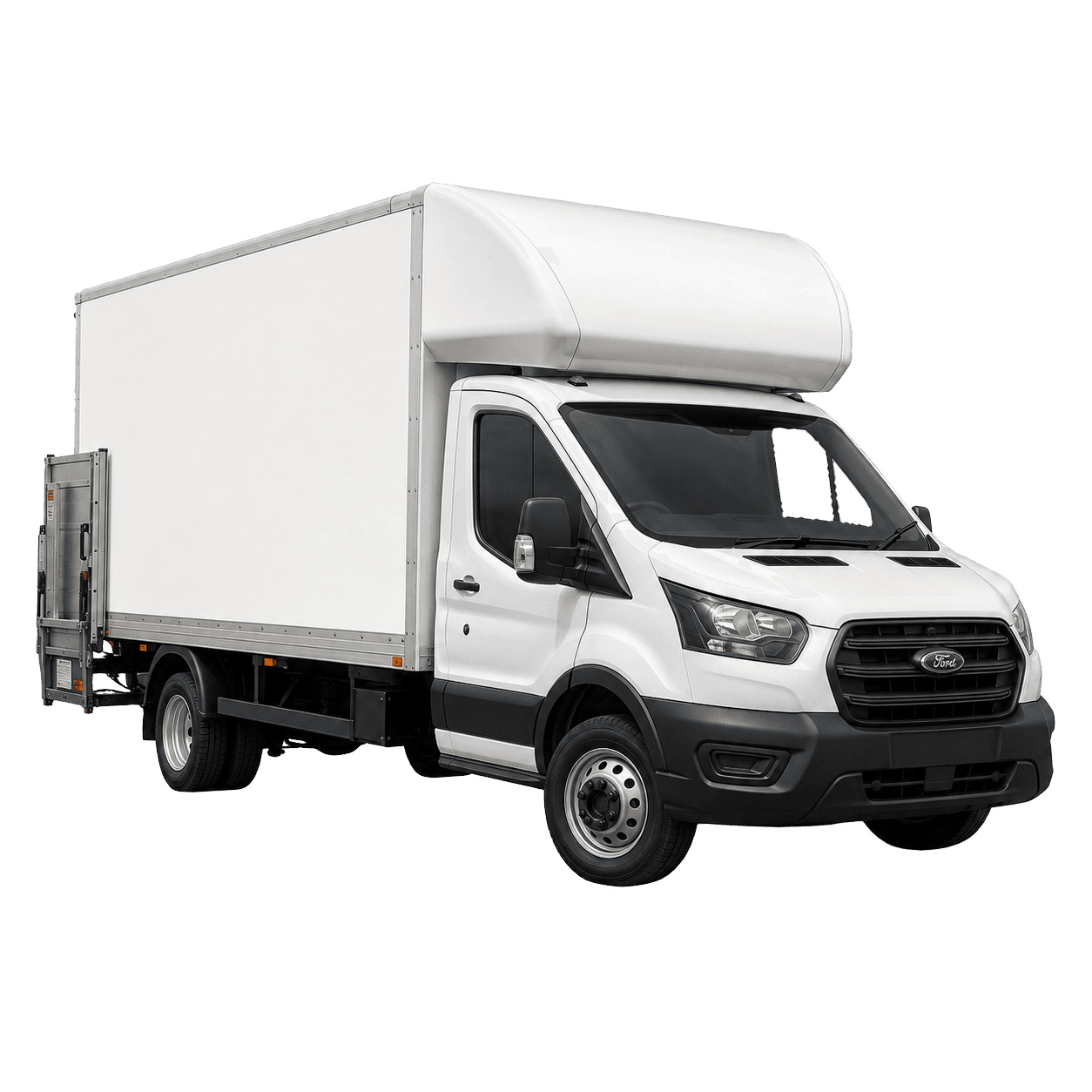 Luton box van with tail lift for moves in Preston